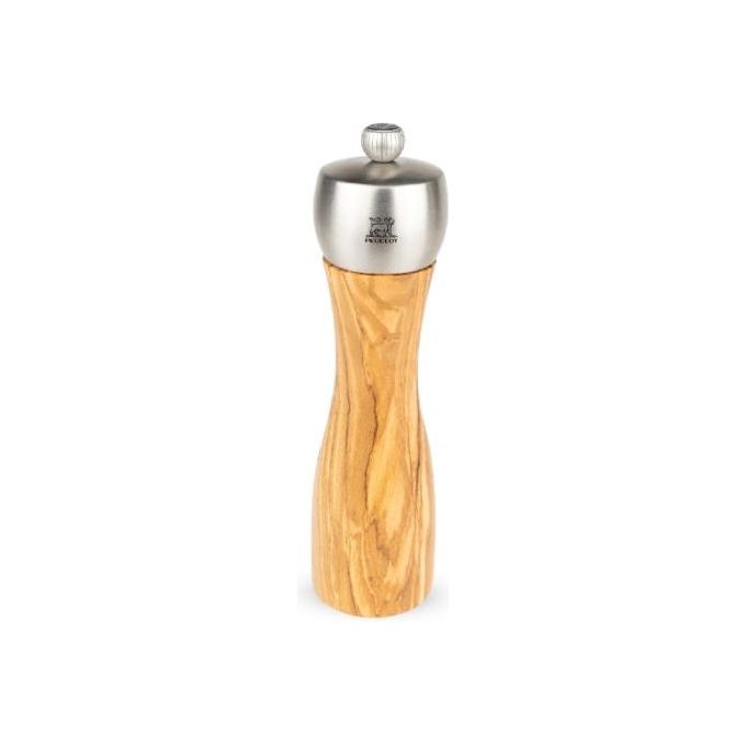 Peugeot Fidji Macinapepe 20cm Legno Ulivo e Inox