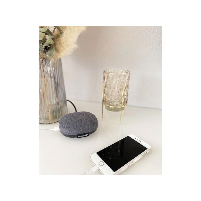 Brennenstuhl Presa USB con Superficie Tessile