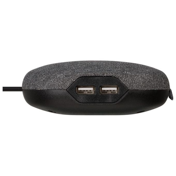 Brennenstuhl Presa USB con Superficie Tessile
