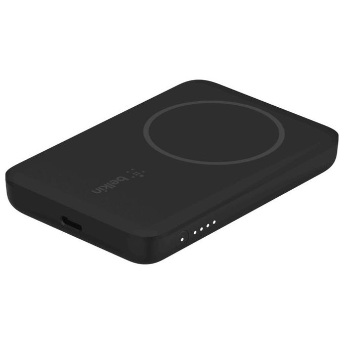 Belkin BPD002BTBK BoostCharge Powerbank Wireless Magnetica MagSafe 2500 mAh 5 W colore Nero
