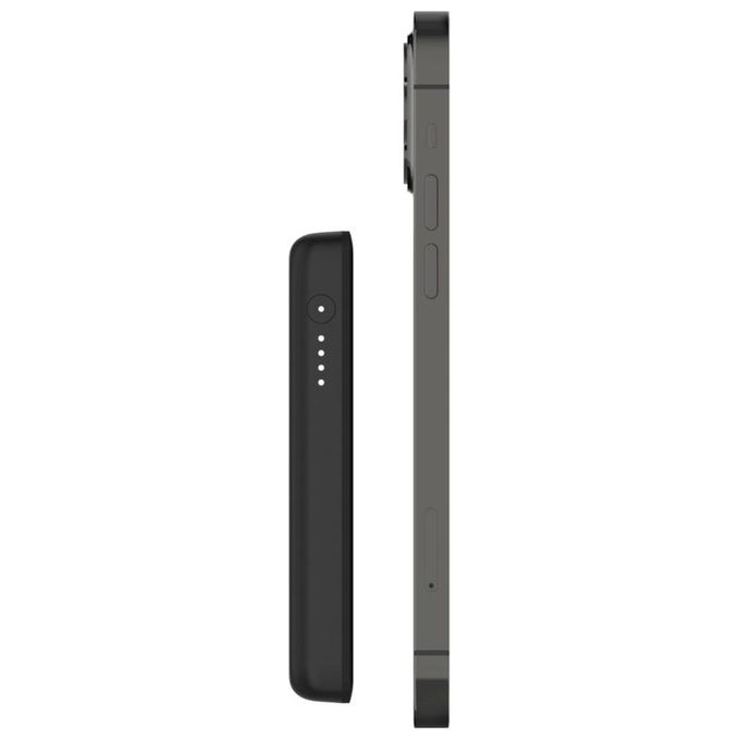 Belkin BPD002BTBK BoostCharge Powerbank Wireless Magnetica MagSafe 2500 mAh 5 W colore Nero