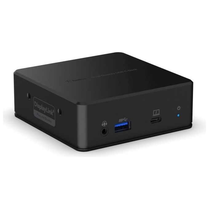 Belkin INC002VFBK USB-C Dual Display Docking Station 2 HDMI 3 USB-A 1 USB-C Ethernet Gigabit 85 W Alimentazione 135 W Nero