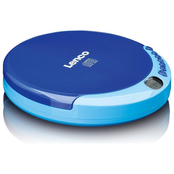 Lenco CD-011 Lettore Cd Portatile Blu