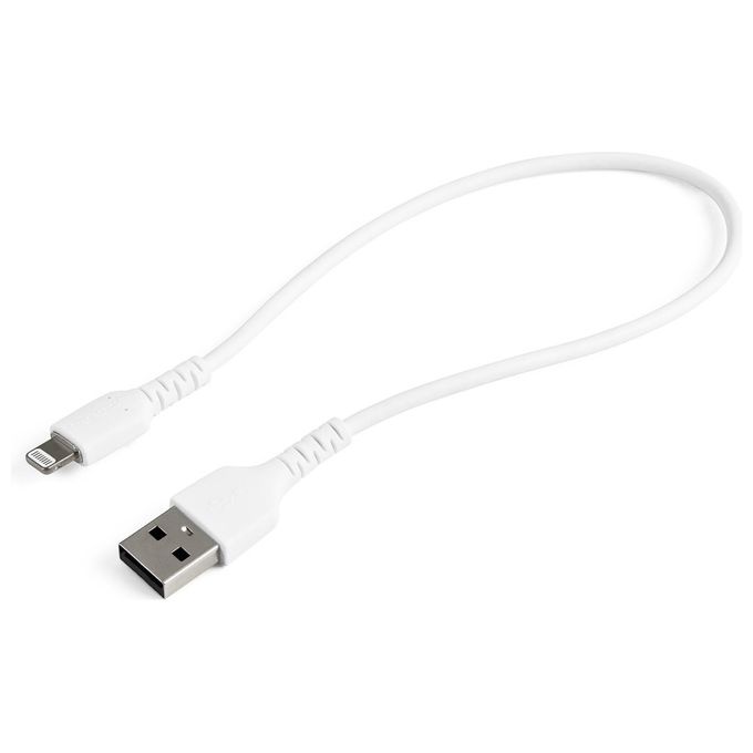 StarTech.com RUSBLTMM30CMW Cavo per iPhone Bianco 03mt Usb a Lightning
