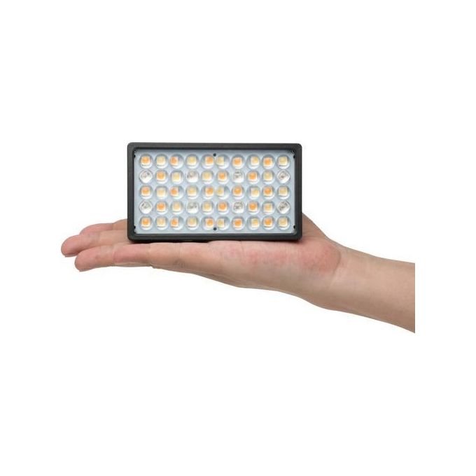NanGuang 3740 Litolite 5C Flash compatto RGBWW 2700-7500K CRI 95 con batteria integrata e porta USB-C colore Nero
