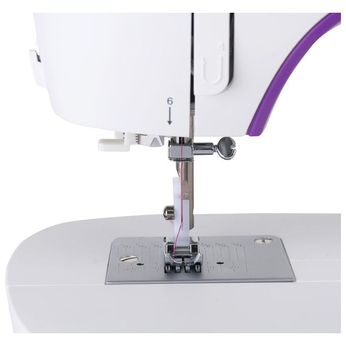 Singer M3505 Macchina da Cucire Semiautomatica Elettromeccanica 32 Punti Asola Automatica Braccio Libero colore Bianco