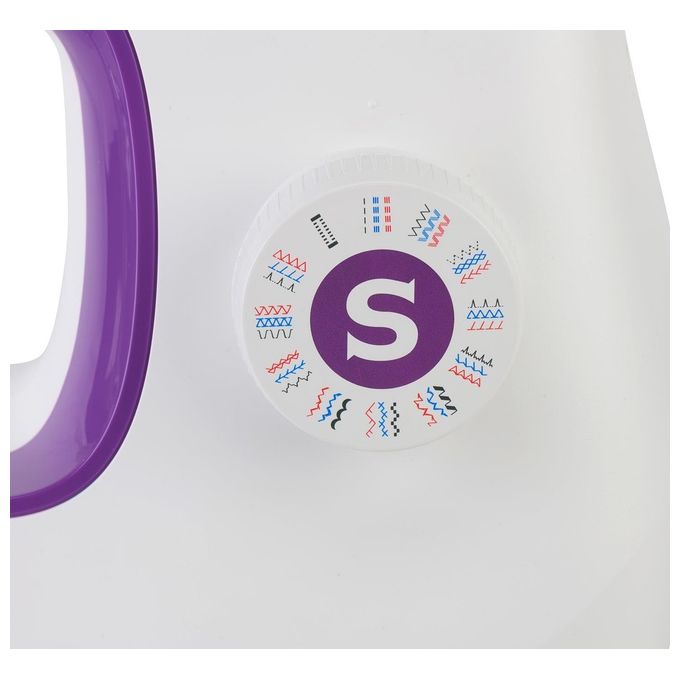 Singer M3505 Macchina da Cucire Semiautomatica Elettromeccanica 32 Punti Asola Automatica Braccio Libero colore Bianco