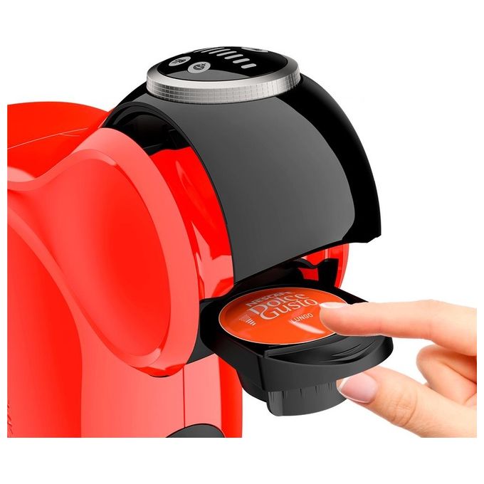 De'Longhi EDG315.R Genio S Plus Macchina da caffe' Dolce Gusto Automatica 0,8 L 15 bar 1460 W colore Rosso