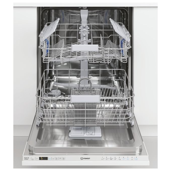Indesit I3ID741O Lavastoviglie Incasso a Scomparsa Totale 14 coperti Classe C 9 Programmi 41 dB Aquastop (82x59.8x55.5 cm) colore Bianco