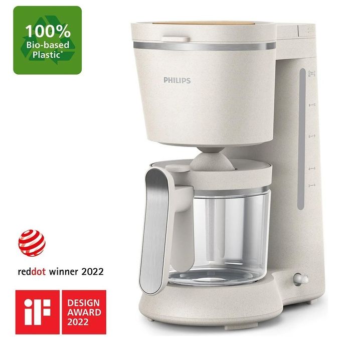 Philips HD5120-00 Eco Conscious Edition Macchina da caffe' con Filtro 1,2 L 15 tazze 1000 W colore Bianco