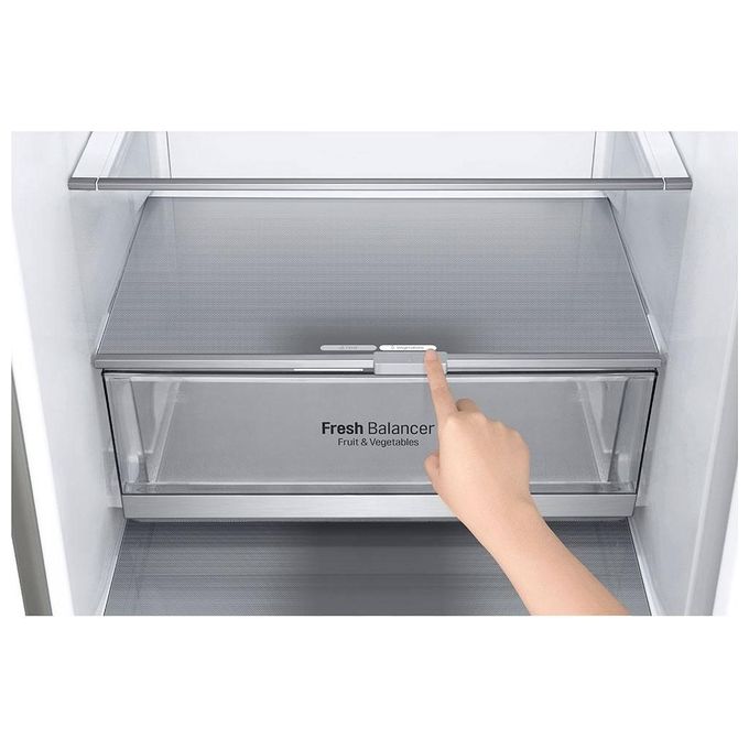 LG GBB92STBAP Frigorifero Combinato 384 L 203 cm Classe A 36 dB No Frost Inverter colore Acciaio Inossidabile