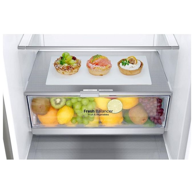 LG GBB92STBAP Frigorifero Combinato 384 L 203 cm Classe A 36 dB No Frost Inverter colore Acciaio Inossidabile