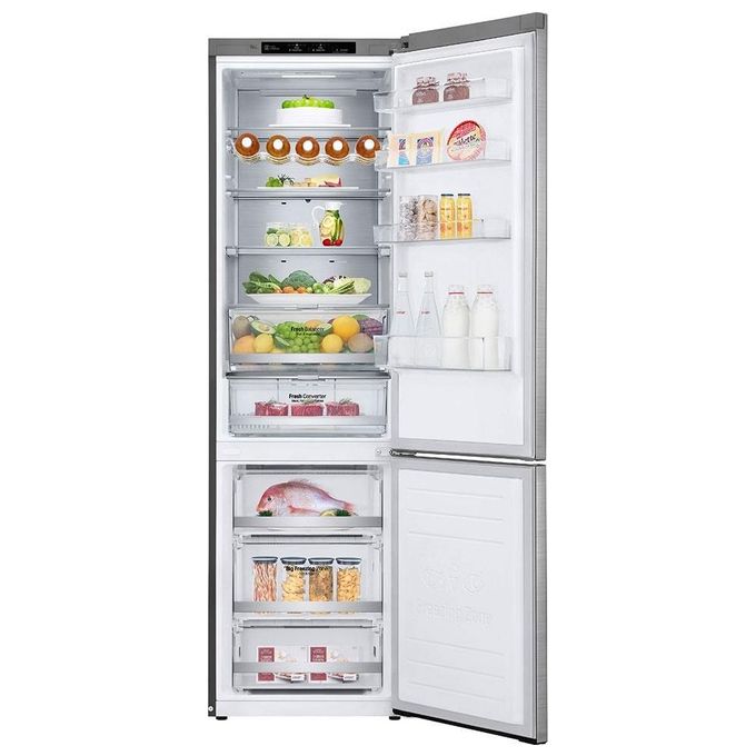 LG GBB92STBAP Frigorifero Combinato 384 L 203 cm Classe A 36 dB No Frost Inverter colore Acciaio Inossidabile