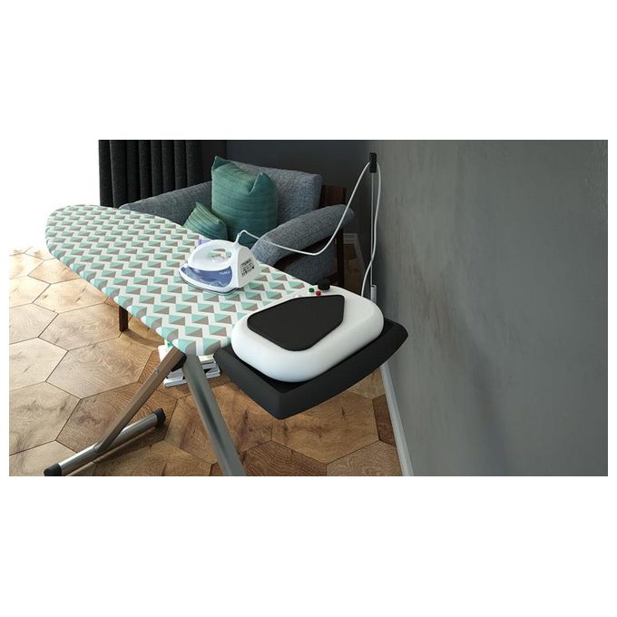 Colombo Asse stiro AVANTGARD PLUS 130x44 regolazione in multiposizione di altezza, poggiaferro portacaldaia in materiale altoresistenziale, ultraresistente con blocco di sicurezza