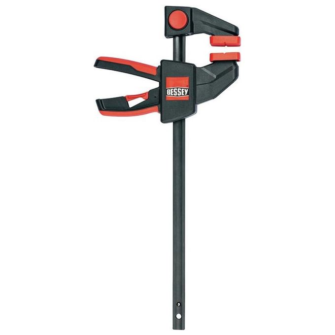 BESSEY EZL60-8 Morsetto ad Una Mano Forza di Serraggio Fino a 2700 N Apertura 600 mm Spremitura Regolabile senza Attrezzi colore Multicolore
