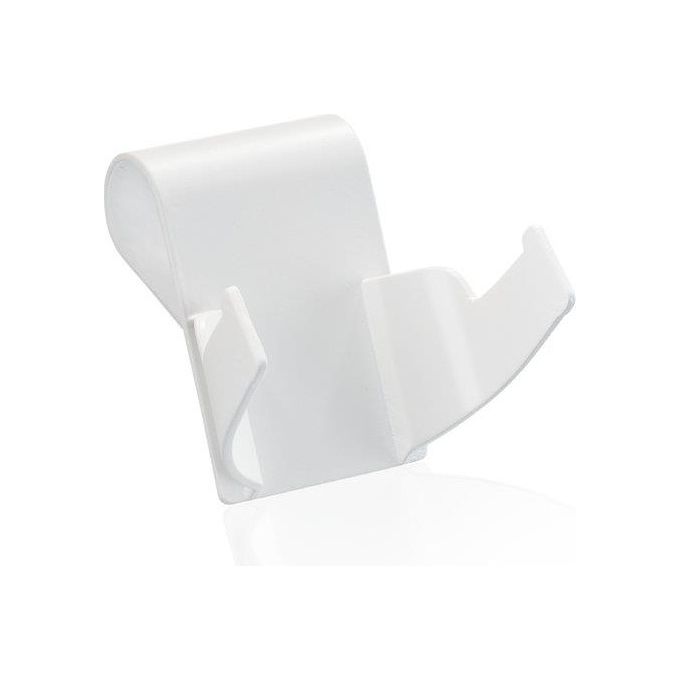 Leifheit 51038 Nemo Supporto a Parete per Aspirapolvere Finestre e Bagni colore Bianco