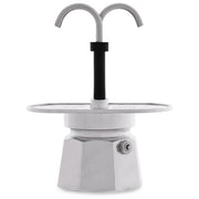Bialetti Mini Express Moka 0,09 Litri 2 Tazze Acciaio Inossidabile