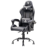 Itek RHOMBUS PF10 Sedia Gaming Ergonomica PVC Doppio Cuscino Schienale Reclinabile 90-135° Portata 140 Kg colore Nero