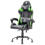 Itek ITCGPF10BG RHOMBUS PF10 Sedia Gaming Ergonomica PVC Doppio Cuscino Schienale Reclinabile 135° 140 Kg colore Nero Verde