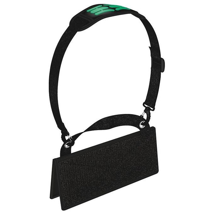 Wera 05004350001 2go Portautensili Super Leggero con Tracolla Regolabile e Sistema di Chiusura a Strappo colore Nero