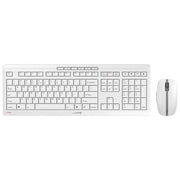 CHERRY JD-8560EU-0 Stream Desktop Recharge Tastiera e Mouse Wireless QWERTY Inglese 114 tasti Batterie Ricaricabili NiMH colore Grigio