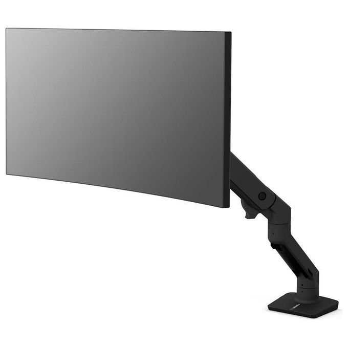 Ergotron 45-475-224 HX Braccio Monitor da Scrivania Singolo Ultrawide fino a 49'' 9,1-19,1 Kg VESA 200x200mm colore Nero