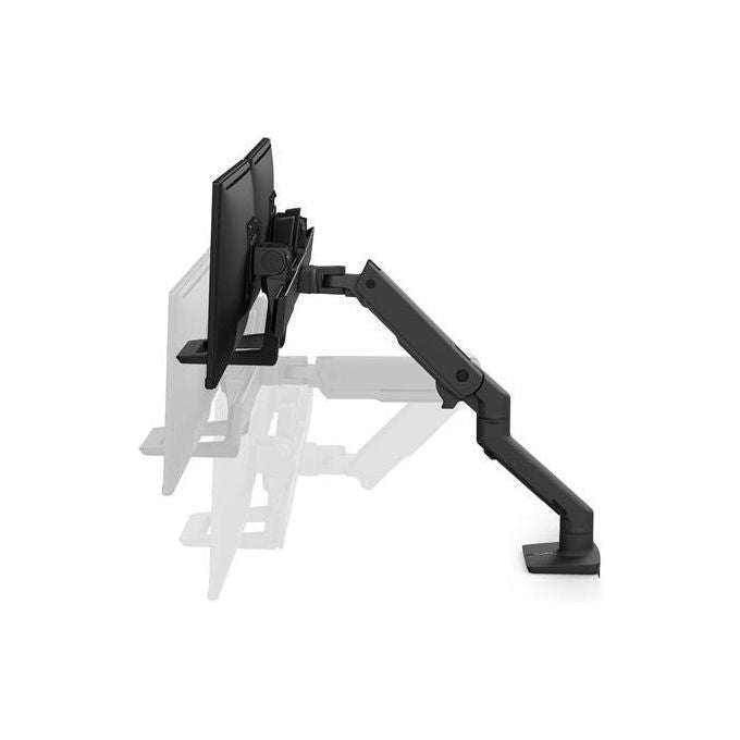 ERGOTRON 45-476-224 HX Braccio per Doppio Monitor da Scrivania fino a 32'' 2 Display VESA 75x75 100x100 mm Regolabile Altezza 29.2 cm Rotazione 360° Inclinazione ±75° colore Nero