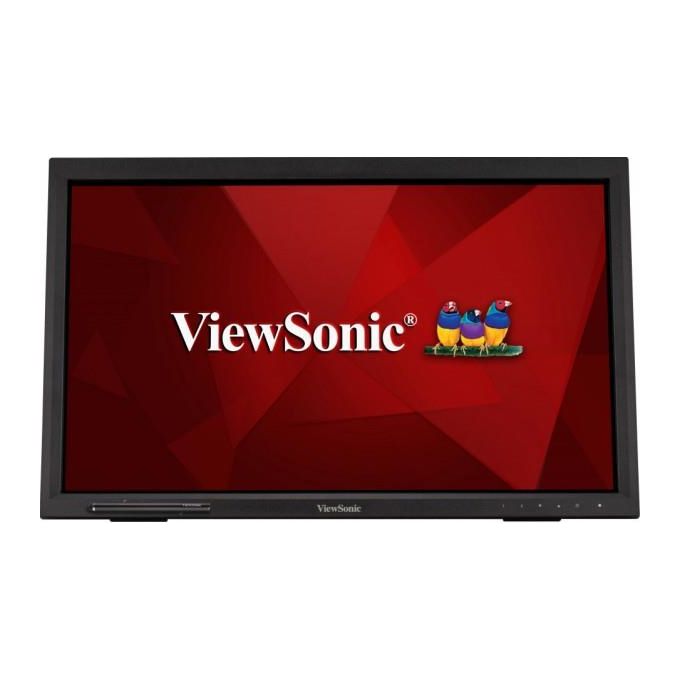 Viewsonic TD2223 Monitor Touch Screen 21.5'' Full HD 1920x1080 VA Multi-Touch 10 punti HDMI DVI VGA USB Hub Altoparlanti colore Nero