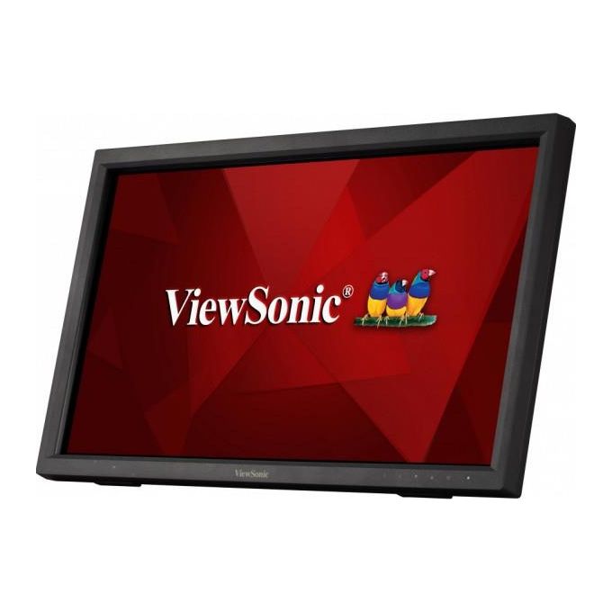 Viewsonic TD2223 Monitor Touch Screen 21.5'' Full HD 1920x1080 VA Multi-Touch 10 punti HDMI DVI VGA USB Hub Altoparlanti colore Nero