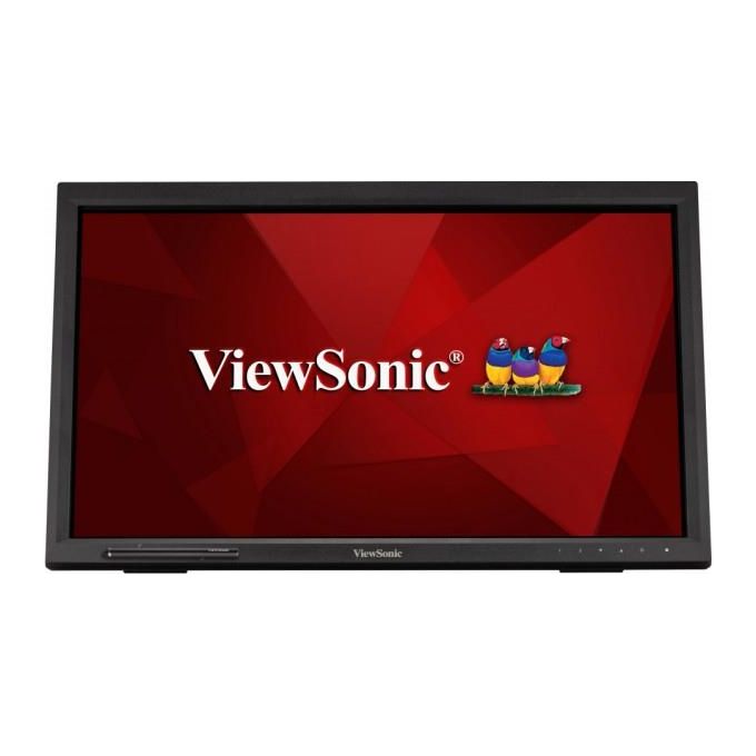 Viewsonic TD2223 Monitor Touch Screen 21.5'' Full HD 1920x1080 VA Multi-Touch 10 punti HDMI DVI VGA USB Hub Altoparlanti colore Nero