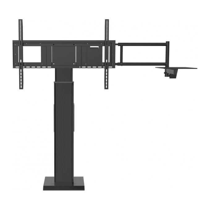 ViewSonic VB-STND-004 Carrello Motorizzato per Display 55'' a 86'' Portata 100 Kg Regolazione Altezza Elettrica colore Nero