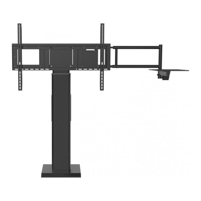 ViewSonic VB-STND-004 Carrello Motorizzato per Display 55'' a 86'' Portata 100 Kg Regolazione Altezza Elettrica colore Nero