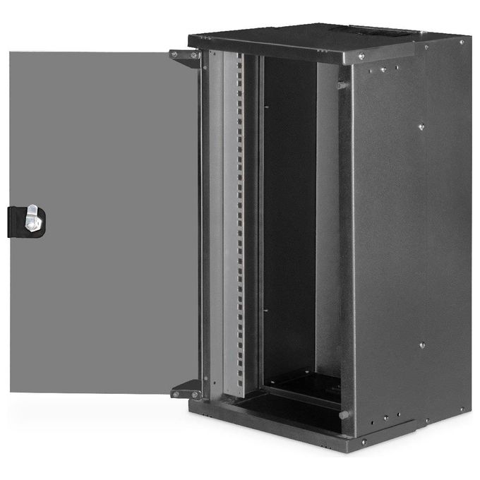 Digitus DN-49105 SOHO Pro Armadio Rack a Parete 10'' 12U 315x300 mm acciaio con serratura colore Nero