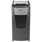 Rexel Optimum Auto Feed+ Distruggi Documenti Automatico 600 Fogli Taglio a Frammento Sicurezza P-4 Capacita' 110 Litri Cestino Removibile con Rotelle