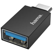 Hama Adattatore Usb Type C M a Usb A F 5Gbps Nero