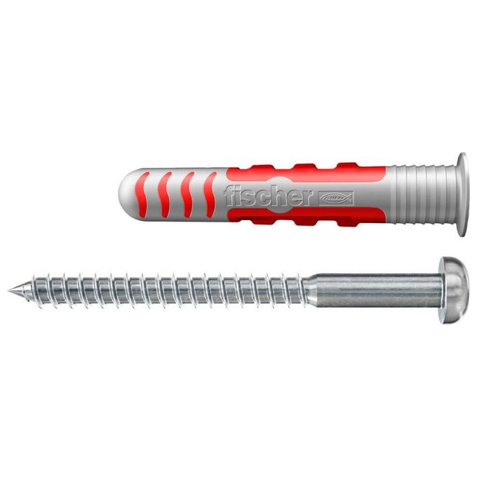 Fischer DuoSeal 8x48 S A2 Tasselli Sigillanti con Vite 25 Pezzi