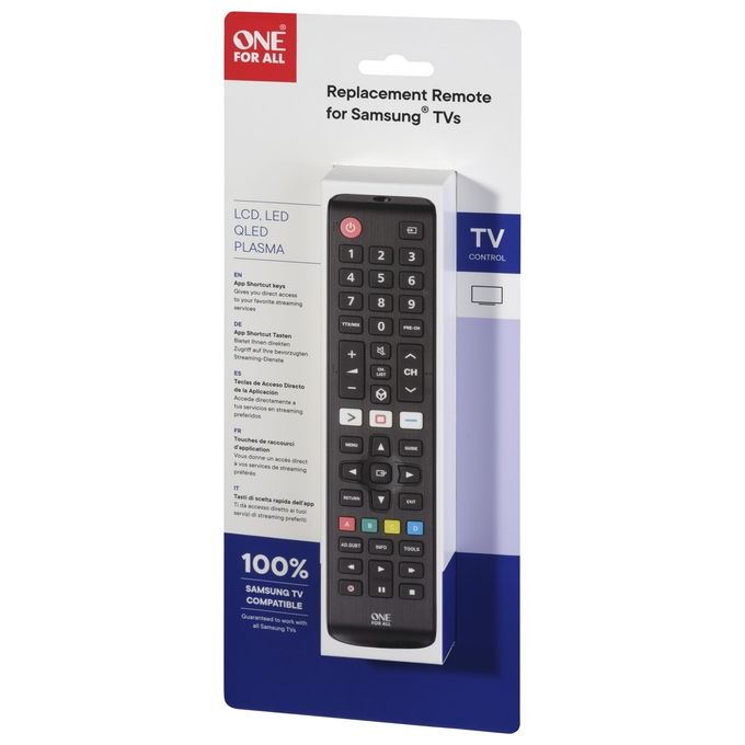 Oneforall Telecomando Sostitutivo per Tv Samsung