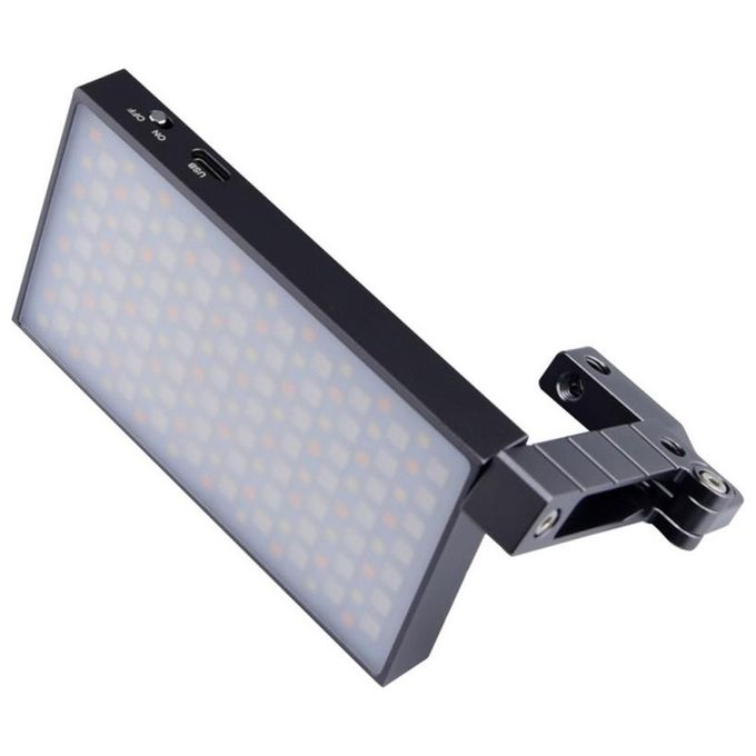 Godox 1873100002 M1 RGB MINI Illuminatore LED per Videocamera RGB e CCT 2500-8500K 1700 lux CRI 97 colore Grigio