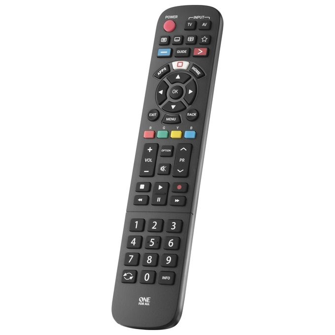 One For All URC4914 Telecomando IR Wireless Pulsanti Compatibilita' Marca Panasonic