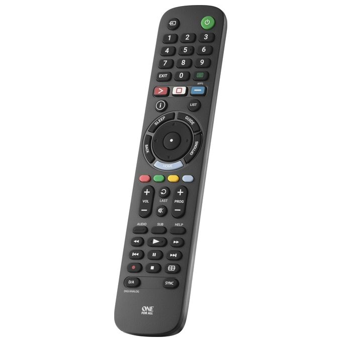 One For All URC4912 Telecomando IR Wireless Pulsanti Compatibilita' Marca Sony