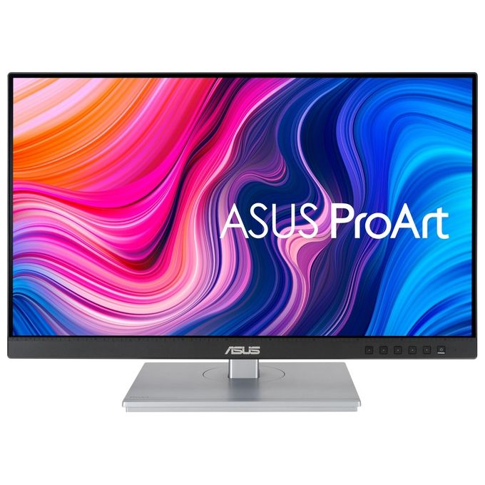 Asus PA247CV ProArt Monitor PC 23.8'' IPS Full HD 1920x1080 100% sRGB USB-C 65W DisplayPort Daisy-chain colore Nero Argento
