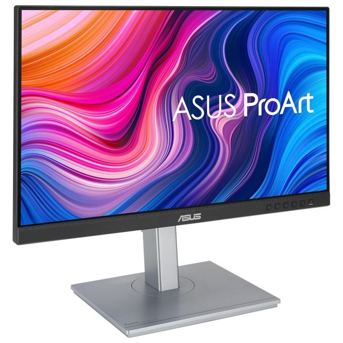 Asus PA247CV ProArt Monitor PC 23.8'' IPS Full HD 1920x1080 100% sRGB USB-C 65W DisplayPort Daisy-chain colore Nero Argento