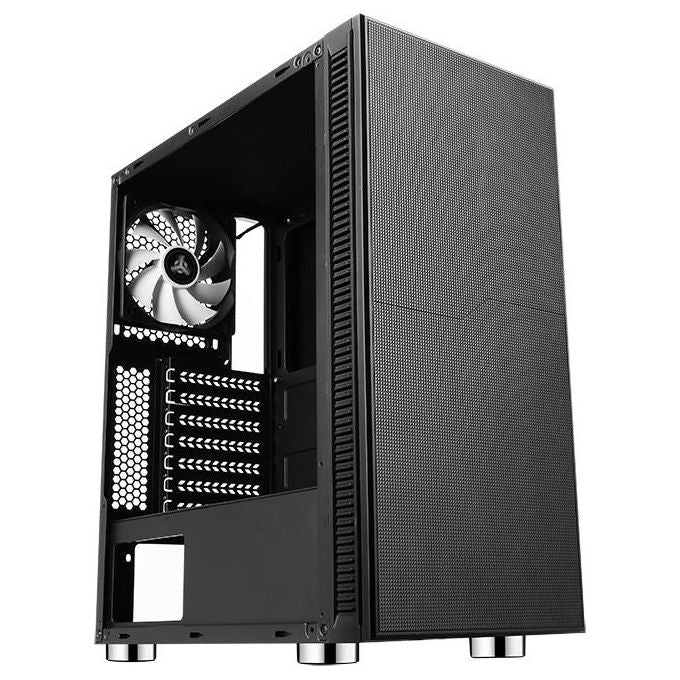Itek ITGCSY05E SYLENT 05 EVO PC Case Midi Tower ATX 3 Ventole 120mm Fonoassorbente colore Nero