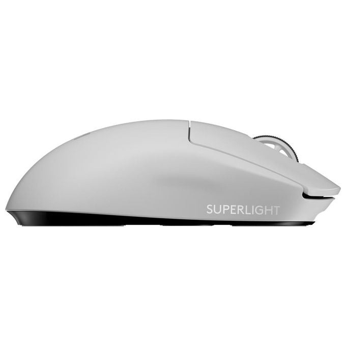 Logitech G 910-005943 PRO X SUPERLIGHT Mouse Gaming Wireless 25600 DPI 1 ms 70 h colore Bianco