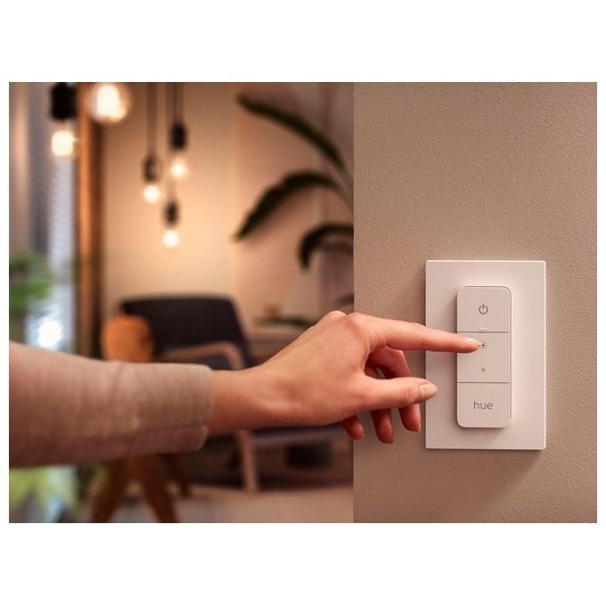 Philips Hue Dimmer Switch V2 Wireless Controllo Intelligente per Illuminazione Smart