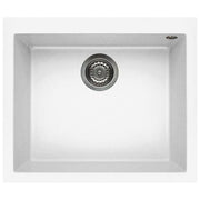 Elleci LKQ10596 Quadra 105 Lavello Keratek 1 Vasca 57 cm Bianco