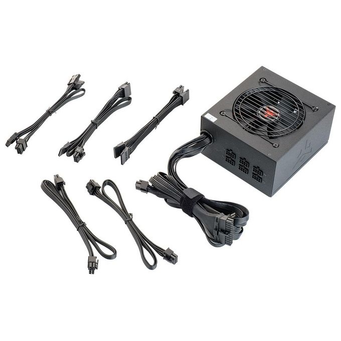Itek ITPSEBD700 BD700 Alimentatore PC 700W 80Plus Bronze Semi Modulare PFC Attivo Ventola HDB 12cm DC to DC colore Nero