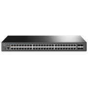 TP-Link TL-SG3452 Omada Switch Gestito L2+ 48 porte Gigabit 4 slot SFP rack-mountable colore Nero
