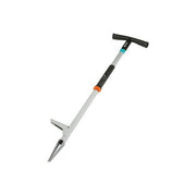 GARDENA 03518-20 Estirpatore per Erbacce COMBISYSTEM Lunghezza 1 m con Meccanismo di Espulsione Integrato colore Grigio