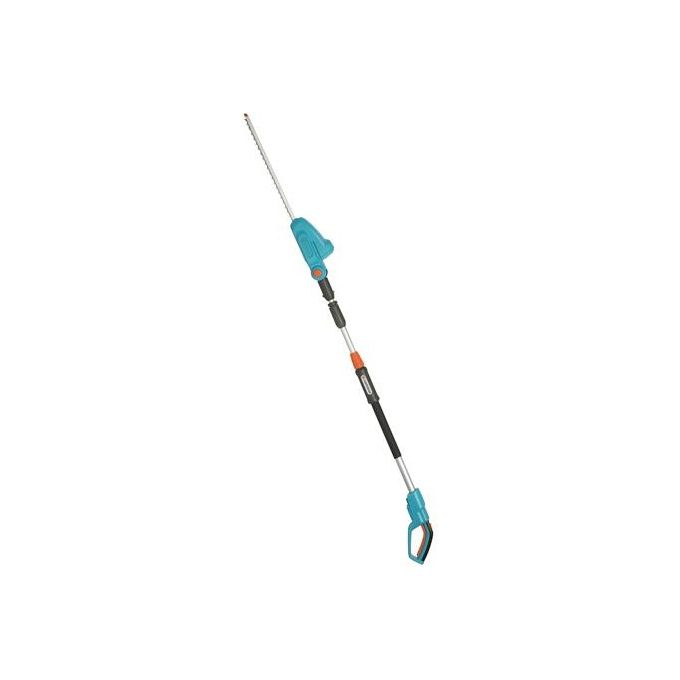 Gardena 14732-55 Tagliasiepi Telescopico A Batteria Lama 42 cm Testa Inclinabile 90° Altezza Massima 3 m Batteria 18V POWER FOR ALL colore Verde